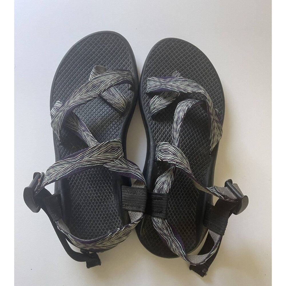 Chaco Womens Z/2 Yampa Sandals Toe Ring Hiking Water Shoes Turquoise Purple Sz 7